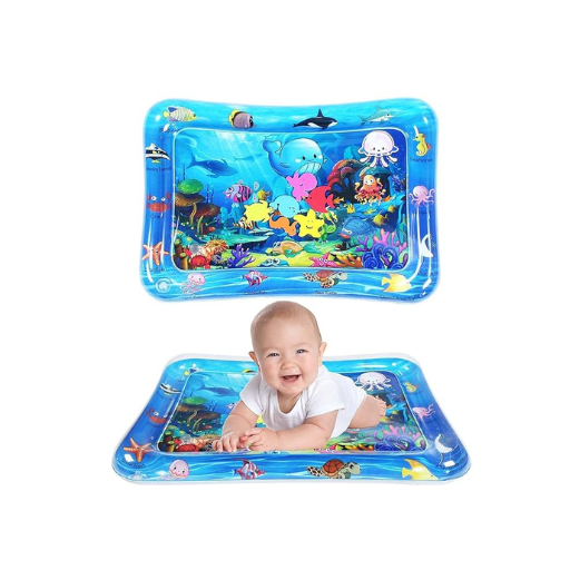 Inflatable Baby Water Play Mat – Tummy Time Sensory Toy for Infants | Leak-Proof, Portable & Developmental Play Mat for 3-12 Month Boys & Girls