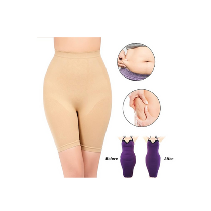 Seamless Tummy Control Shapewear Shorts for Women – High Waist Body Shaper with Butt Lift & Back Smoothing | Slimming Underwear for Everyday Wear