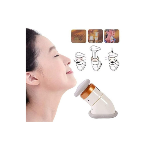 Neck & Chin Slimmer Massager – Double Chin Reducer with 3-Level Resistance | Jawline Exerciser & Face Lifting Tool for Anti-Aging & Skin Tightening