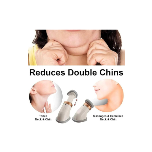 Neck & Chin Slimmer Massager – Double Chin Reducer with 3-Level Resistance | Jawline Exerciser & Face Lifting Tool for Anti-Aging & Skin Tightening