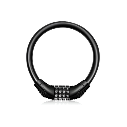 4-Digit Combination Bike Lock – Heavy-Duty 4FT Cable with Mounting Bracket | Anti-Theft, Weatherproof & Keyless Security for Bikes, Scooters & More