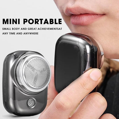 Mini Electric Shaver – Portable USB Rechargeable Razor for Men