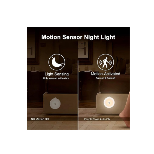 Motion Sensor Closet Light – Battery-Powered LED with Auto On/Off, 3 Modes & Soft Eye-Friendly Glow | Stick-On, Magnetic, or Hanging Use