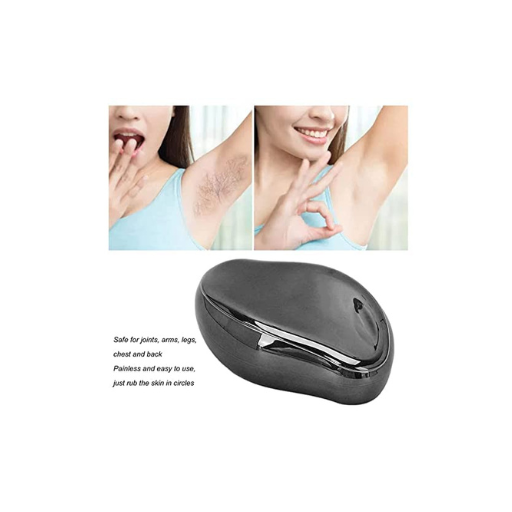 Crystal Hair Eraser – Painless Hair Removal Tool with Nano-Crystalline Technology | Exfoliates & Smooths Skin