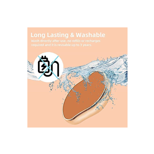 Crystal Hair Eraser – Painless Hair Removal Tool with Nano-Crystalline Technology | Exfoliates & Smooths Skin