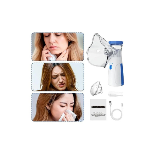 Portable Nebulizer Machine – Ultra-Fine Mist, Silent Operation & Fast Relief