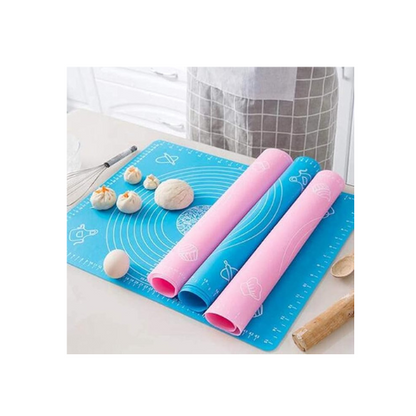 RUCON Silicone Baking Mat – Non-Stick, Heat-Resistant, Reusable Pastry Mat with Measurements