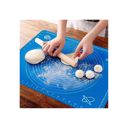 RUCON Silicone Baking Mat – Non-Stick, Heat-Resistant, Reusable Pastry Mat with Measurements
